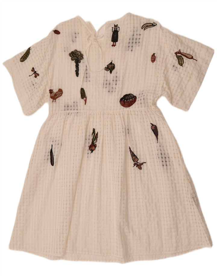 Γυναικείο φόρεμα Donoratico Graphic A-Line UK 12 Medium White