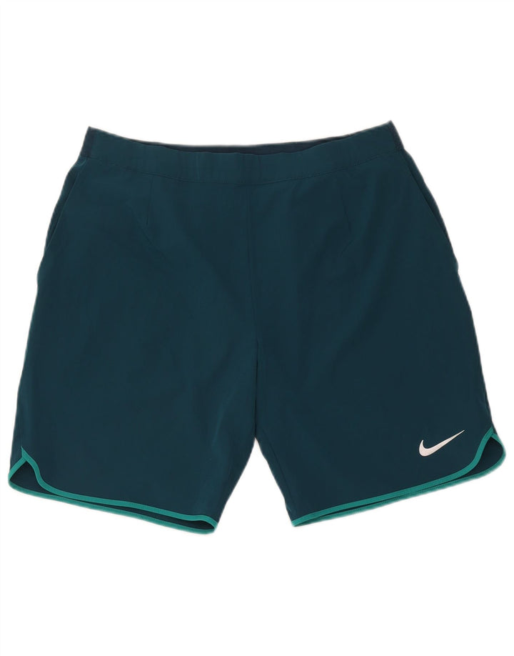Ανδρικό αθλητικό σορτς Nike Dri Fit από μεγάλο πράσινο πολυεστέρα