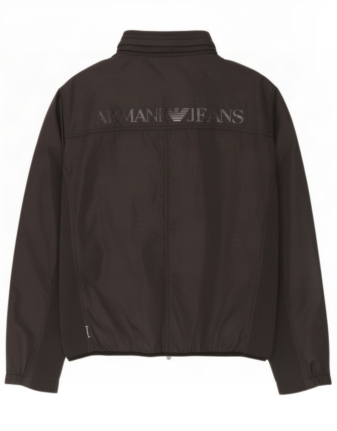 Armani Jeans Ανδρική φόρμα γραφικής φόρμας Top Jacket Large Black Polyamide