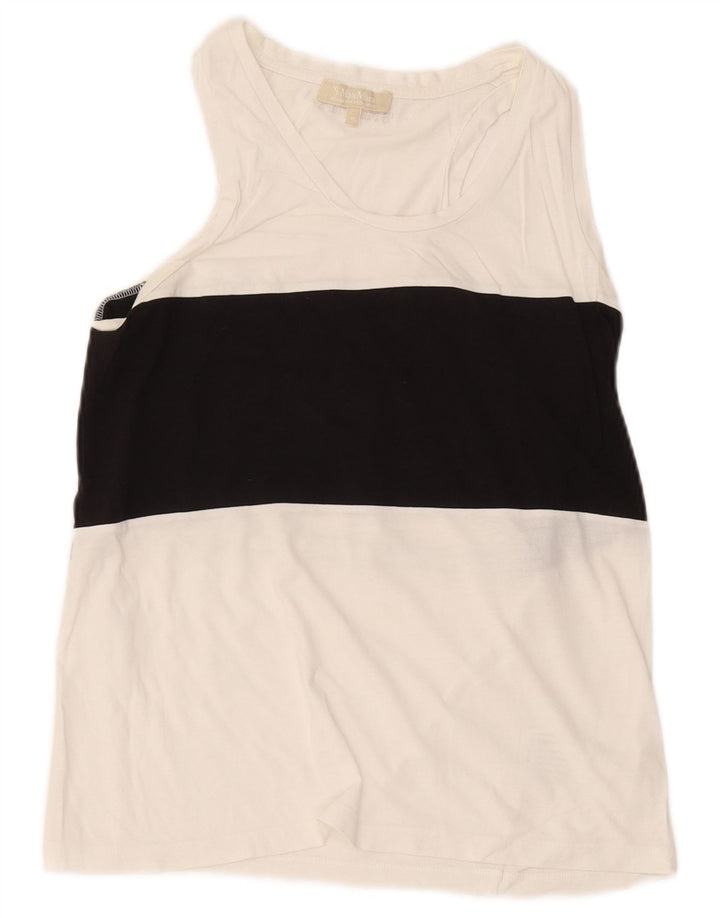 Γυναικείο γιλέκο Max Mara UK 12 μεσαίο λευκό χρώμα