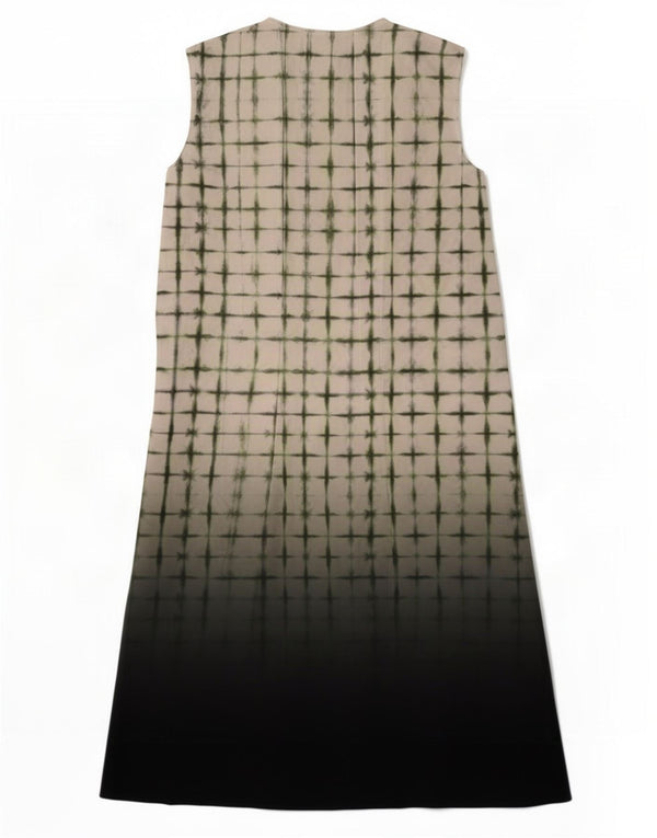Cos Γυναικείο Αμάνικο Φόρεμα Σκηνής EU 40 Medium White Check Polyester
