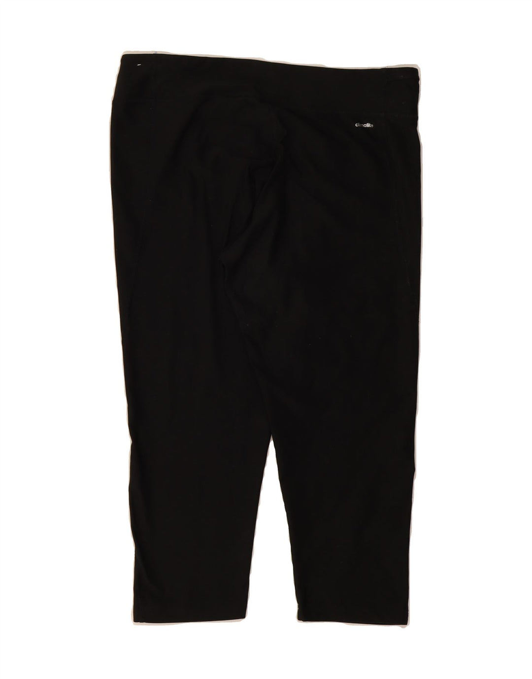 ADIDAS Womens Climalite Capri Leggings UK 16/18  Large Black Polyester Vintage Adidas and Second-Hand Adidas from Messina Hembry 
