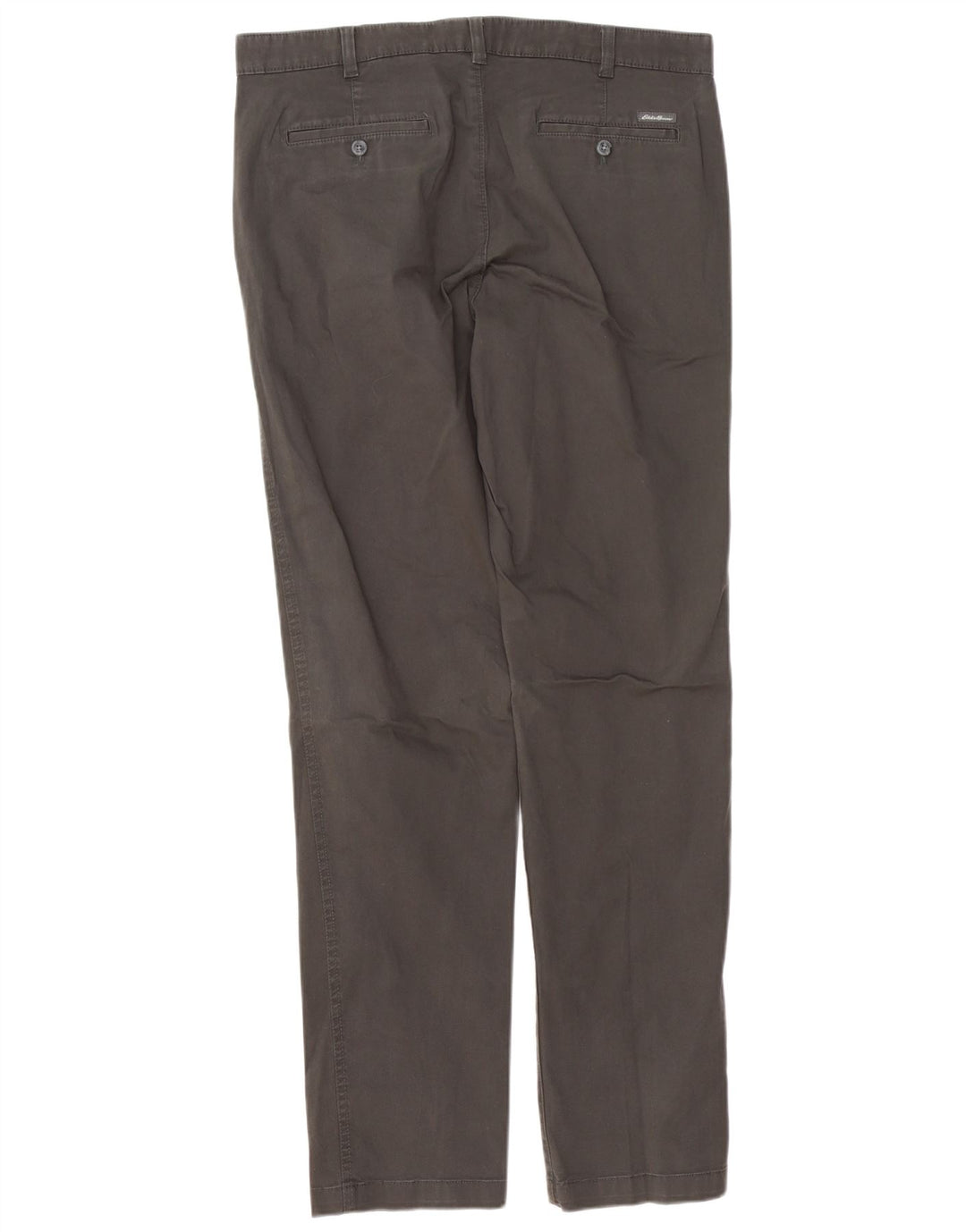 EDDIE BAUER Ανδρικό ίσιο παντελόνι Chino W36 L34 Γκρι βαμβακερό