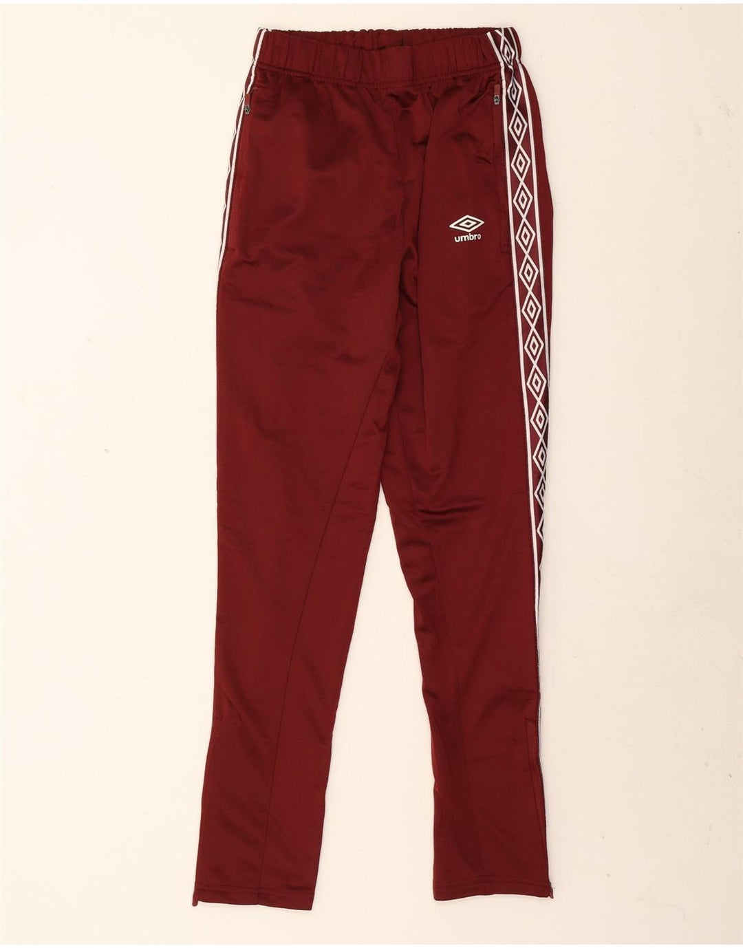 Ανδρική φόρμα γυμναστικής γραφική Umbro Μικρή μπορντό πολυεστέρας