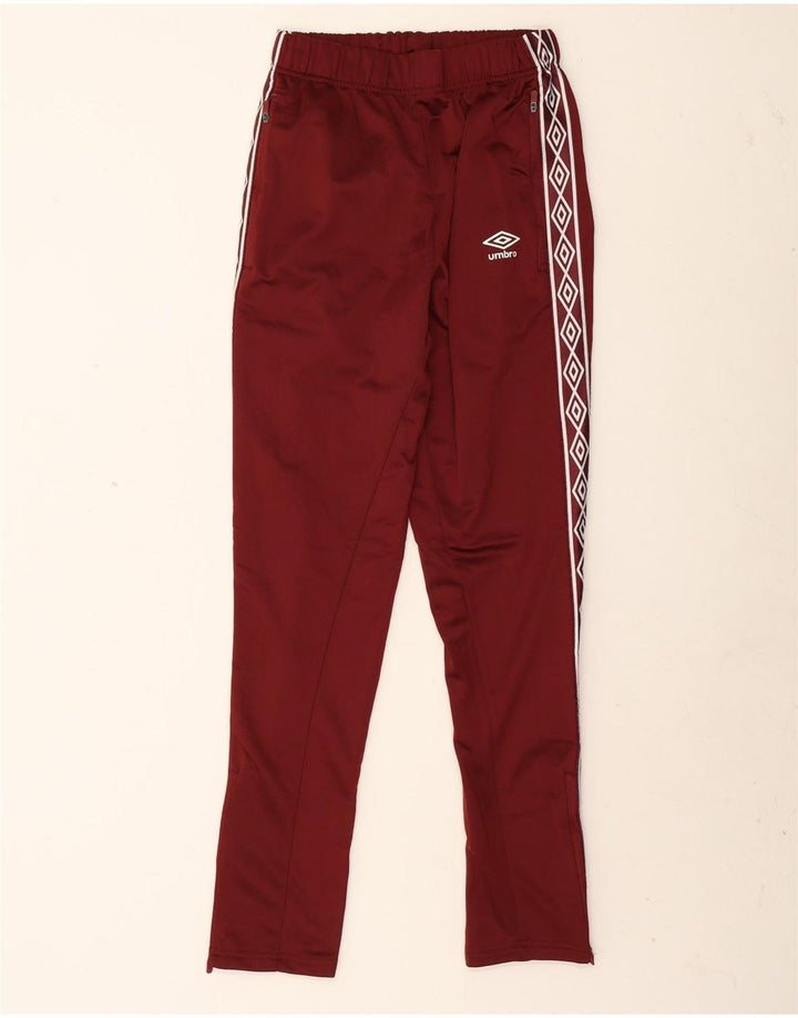 Ανδρική φόρμα γυμναστικής γραφική Umbro Μικρή μπορντό πολυεστέρας