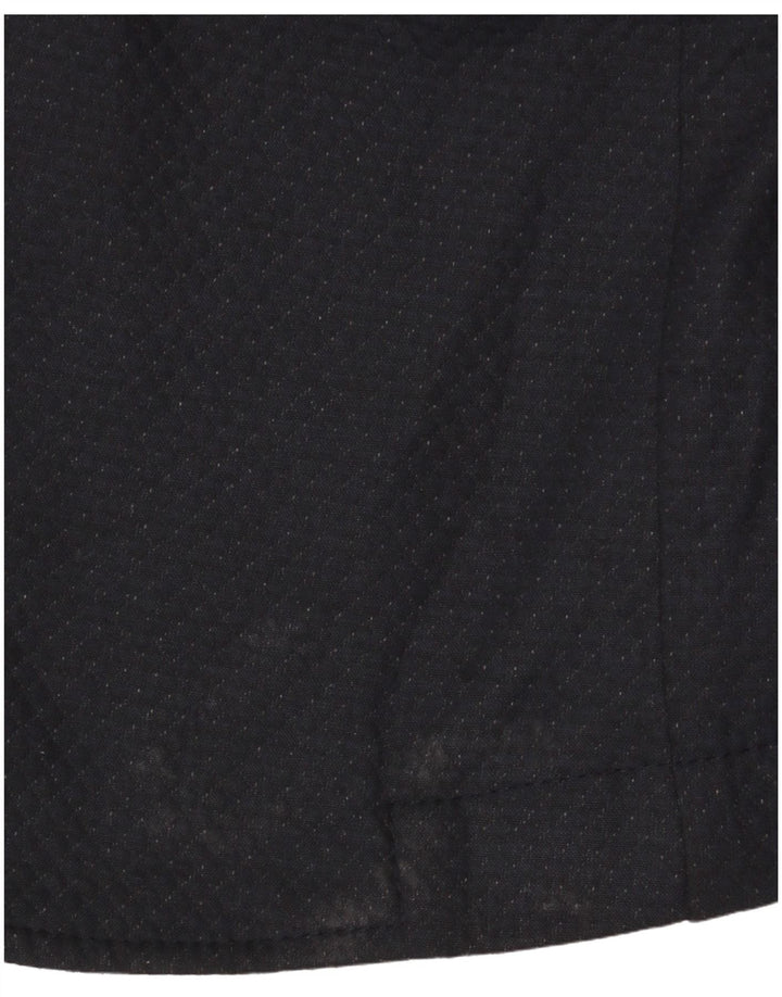 Zara Ανδρικό σακάκι μπλέιζερ με 2 κουμπιά EU 46 Small Navy Blue γεωμετρικός πολυεστέρας