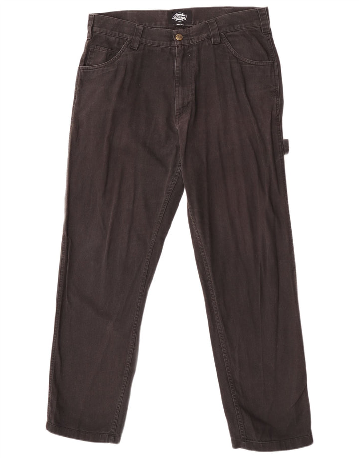 Ανδρικό ίσιο παντελόνι Cargo Dickies W33 L32 Μαύρο