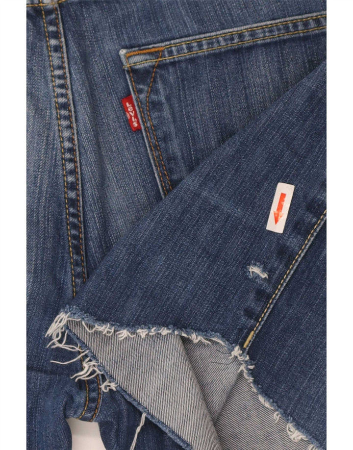 Levi's Mens 506 Regular τζιν σορτς W34 μεγάλο μπλε βαμβακερό