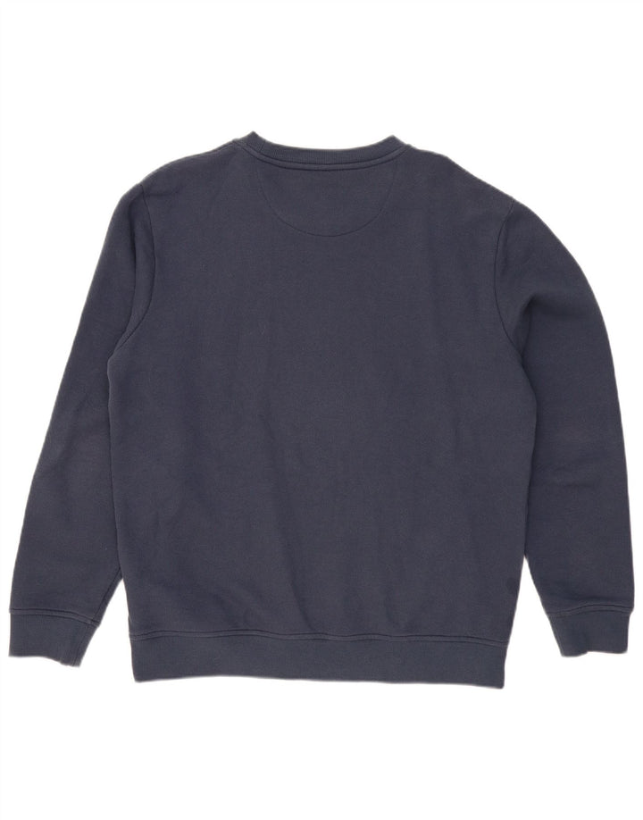 CREW CLOTHING Ανδρική φούτερ Jumper XL Navy Blue Cotton