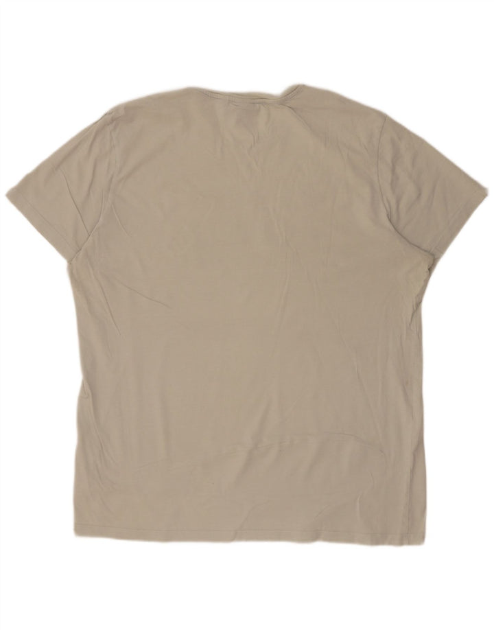 G-Star Ανδρικό γραφικό T-Shirt Top 2XL Γκρι βαμβακερό