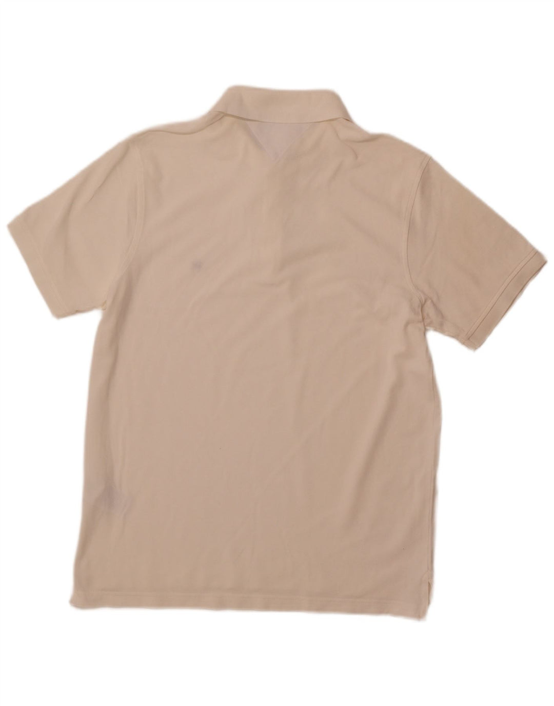 TOMMY HILFIGER Ανδρικό μπλουζάκι πόλο με λεπτή εφαρμογή XL από λευκό βαμβακερό