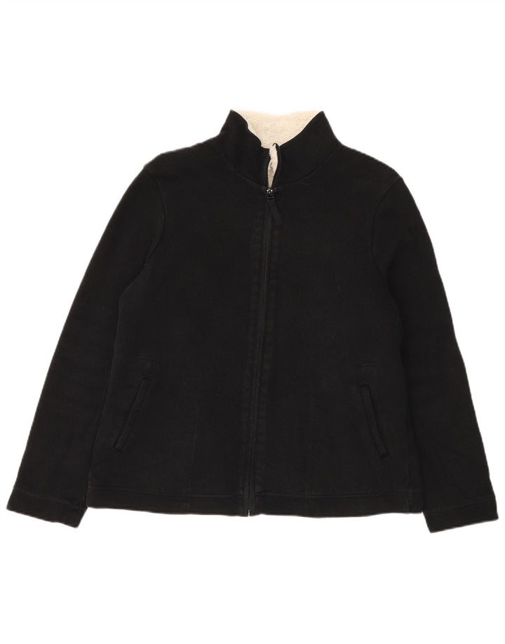 Marks & Spencer Γυναικεία φόρμα Sherpa Top Jacket UK 14 Large Black