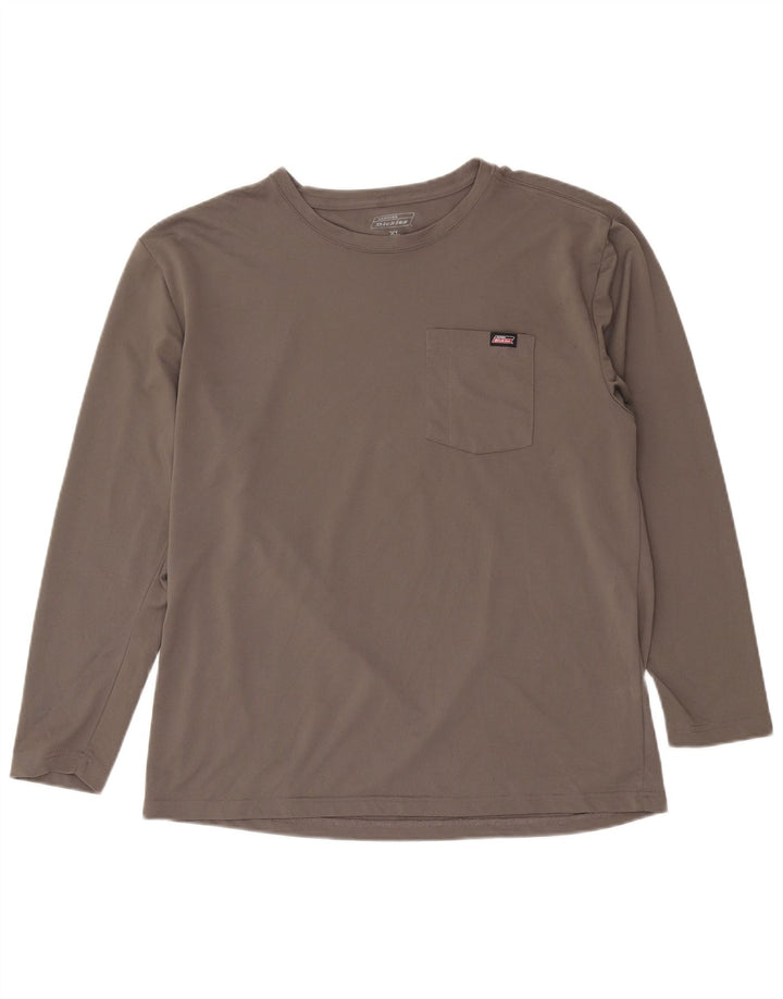 Ανδρικό τοπ Dickies Μακρυμάνικο XL Γκρι Πολυεστέρας