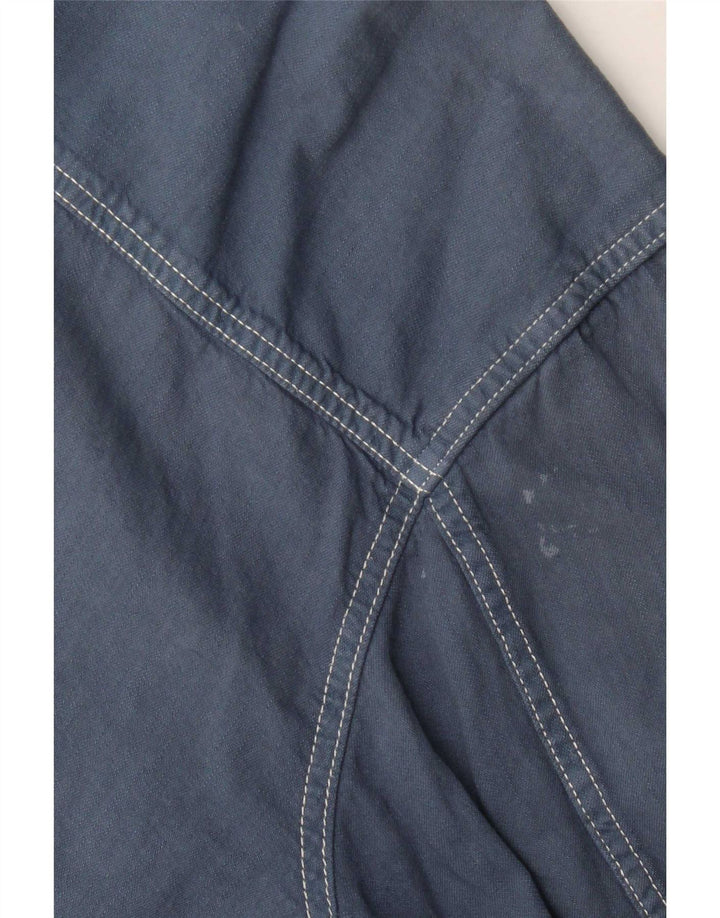 Ανδρικό τζιν πουκάμισο Levi's μεγάλο navy μπλε βαμβακερό