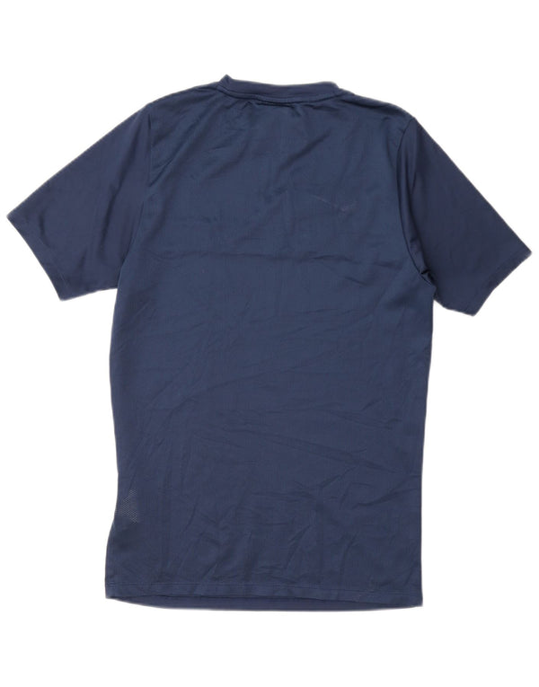 Ανδρικό μπλουζάκι Nike Dri Fit T-Shirt Small Blue Navy Colourblock Πολυεστέρας