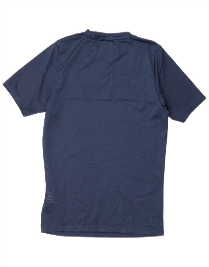 Ανδρικό μπλουζάκι Nike Dri Fit T-Shirt Small Blue Navy Colourblock Πολυεστέρας