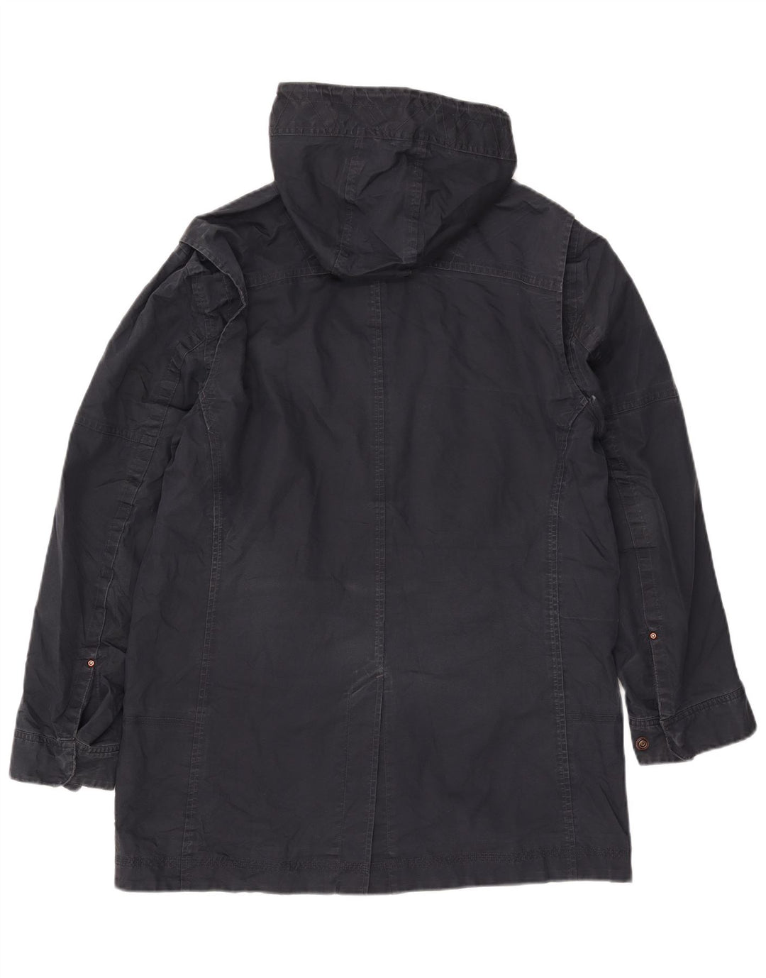 TIMBERLAND Ανδρικό μπουφάν Parka με κουκούλα UK 40 Large Navy Blue Cotton