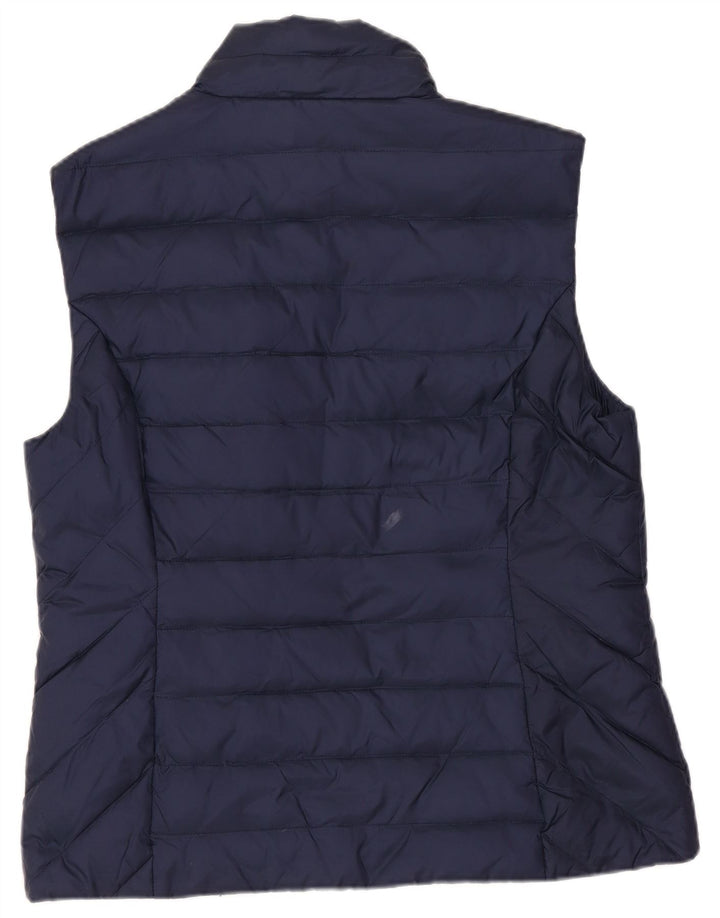 JACK WILLS Γυναικείο Gilet UK 12 Medium Navy Blue Polyamide