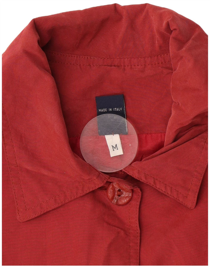 Vintage Γυναικείο Oversized Πανωφόρι UK 14 Medium Red