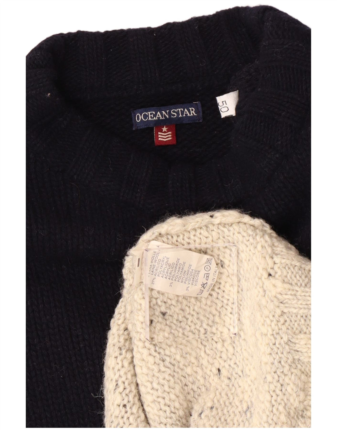 Ανδρικό πουλόβερ Ocean Star Crew Neck Jumper IT 50 Medium Πολύχρωμο