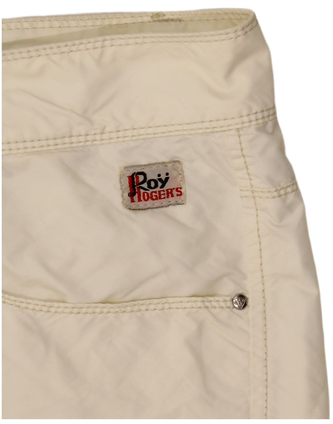 Roy Rogers γυναικείο σορτς casual IT 48 XL W34 Off White Polyamide
