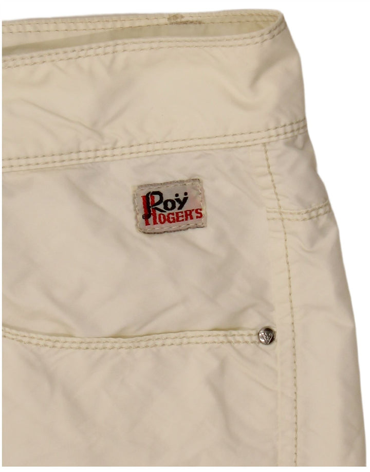 Roy Rogers γυναικείο σορτς casual IT 48 XL W34 Off White Polyamide