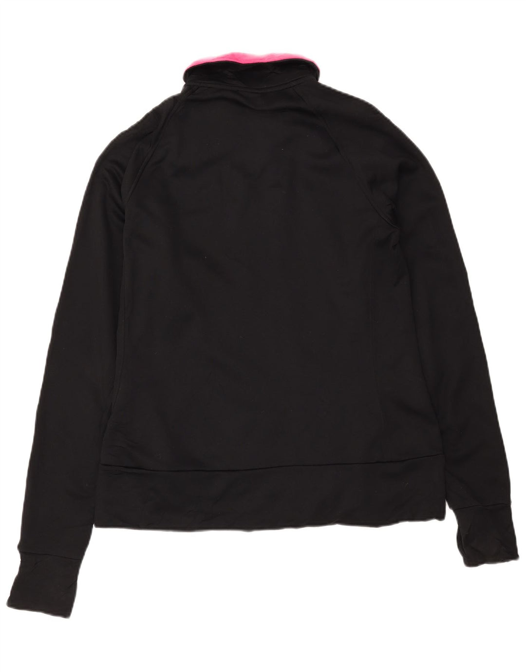 Γυναικεία αθλητική φόρμα PUMA Top Jacket UK 14 Medium Black Polyester