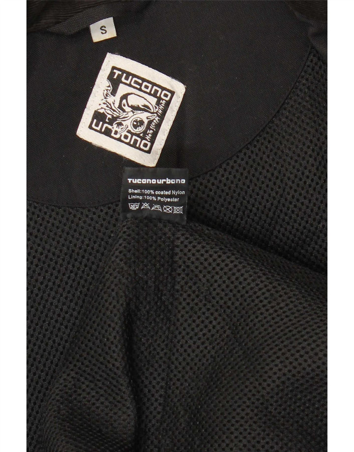 Tucano Urbano Mens Utility Jacket UK 36 Small Black Nylon