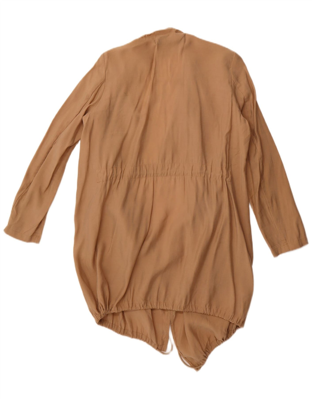 Zara Γυναικείο Πανωφόρι UK 10 Small Beige Modal