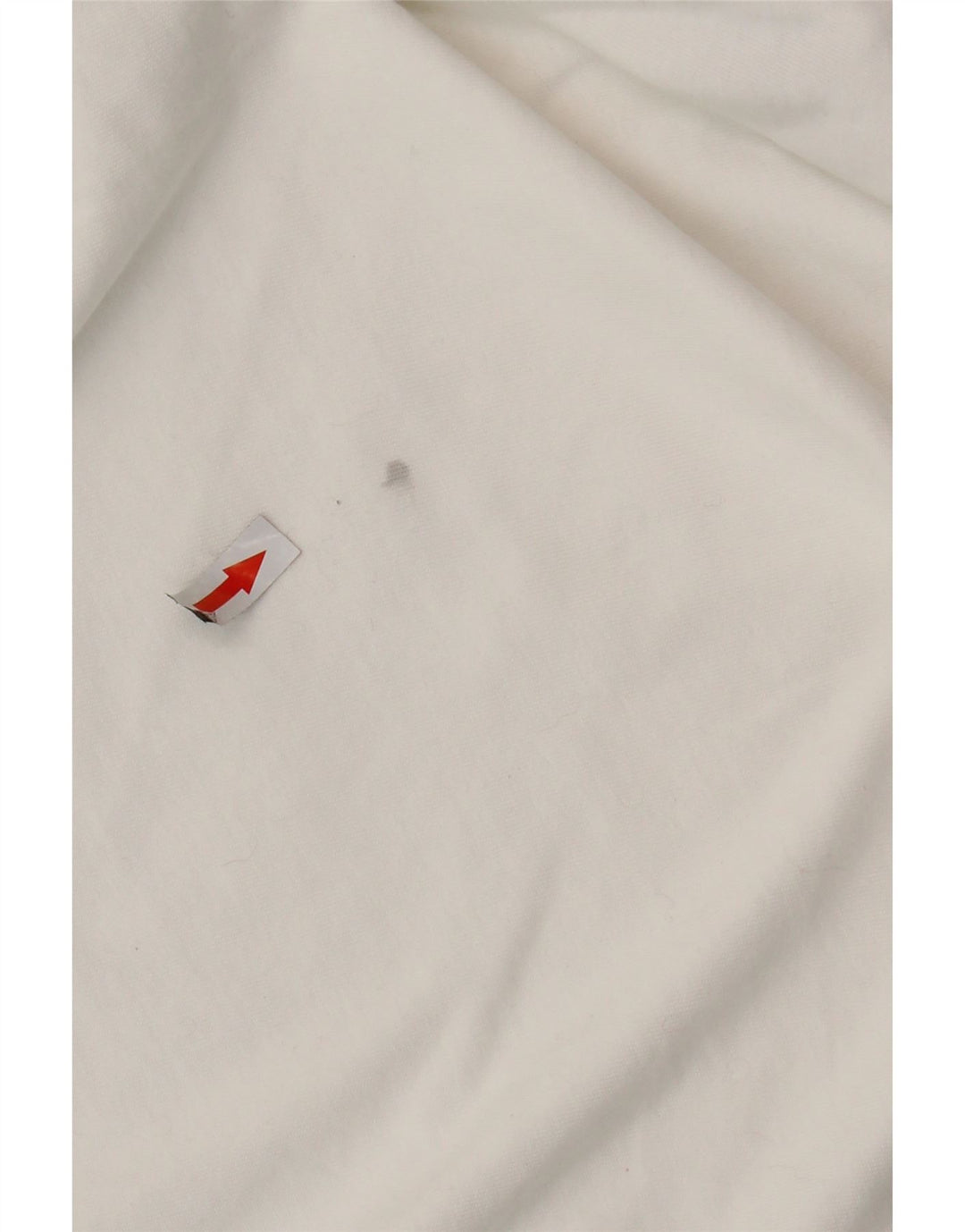 Γυναικείο T-Shirt ADIDAS Top UK 8 Small White βαμβακερό