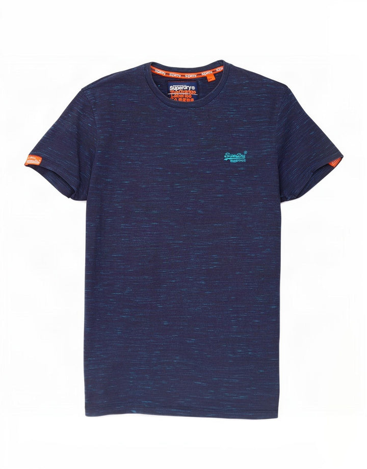 Ανδρικό T-shirt Superdry Top Small Navy Blue Flecked