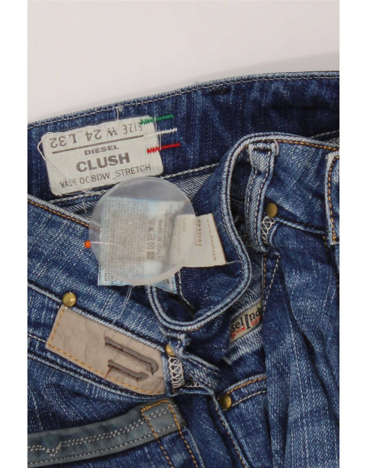 Diesel Γυναικείο Clush Slim Jeans W24 L32 Μπλε βαμβακερό