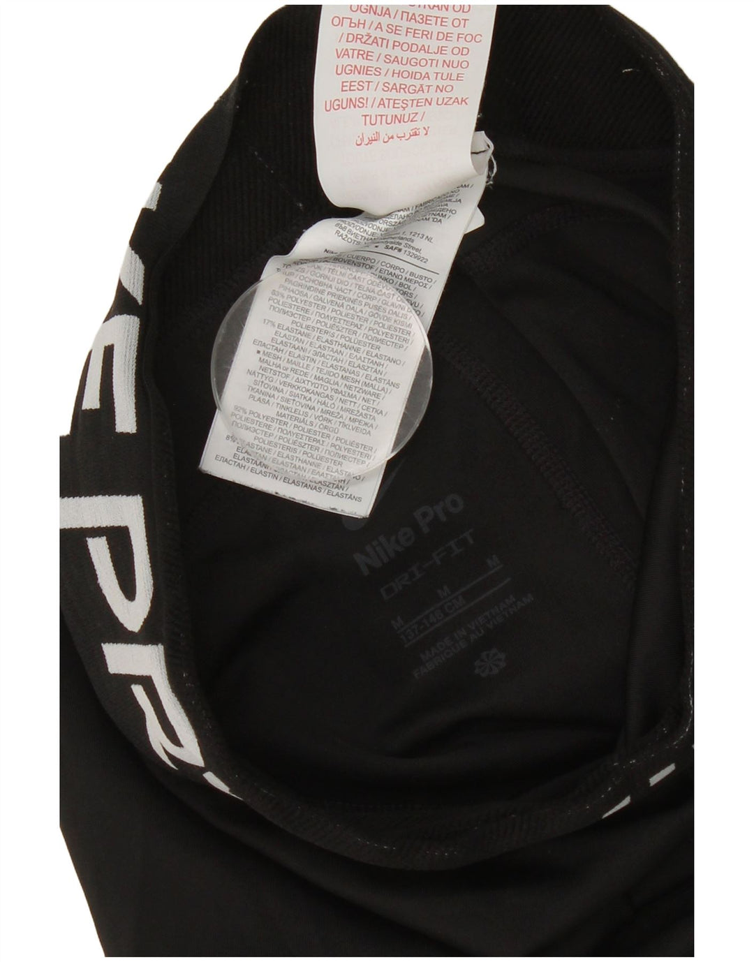 Γραφικά κολάν Nike Boys Dri Fit 10-11 ετών Medium Black Colorblock