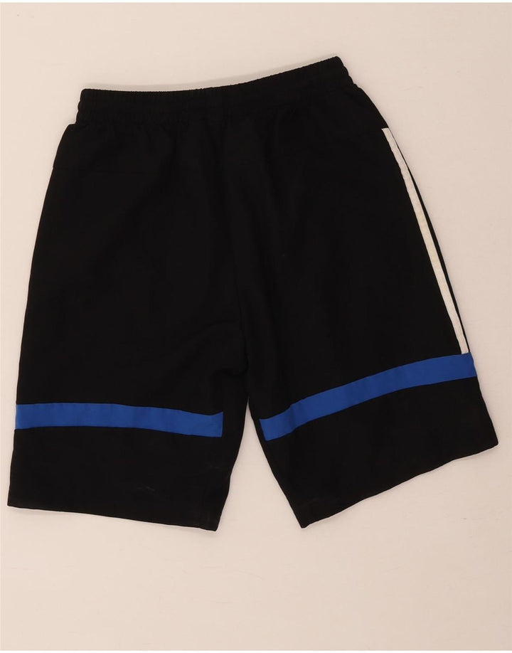Αθλητικό σορτς Adidas Boys 13-14 ετών Μαύρο Colourblock Πολυεστέρας