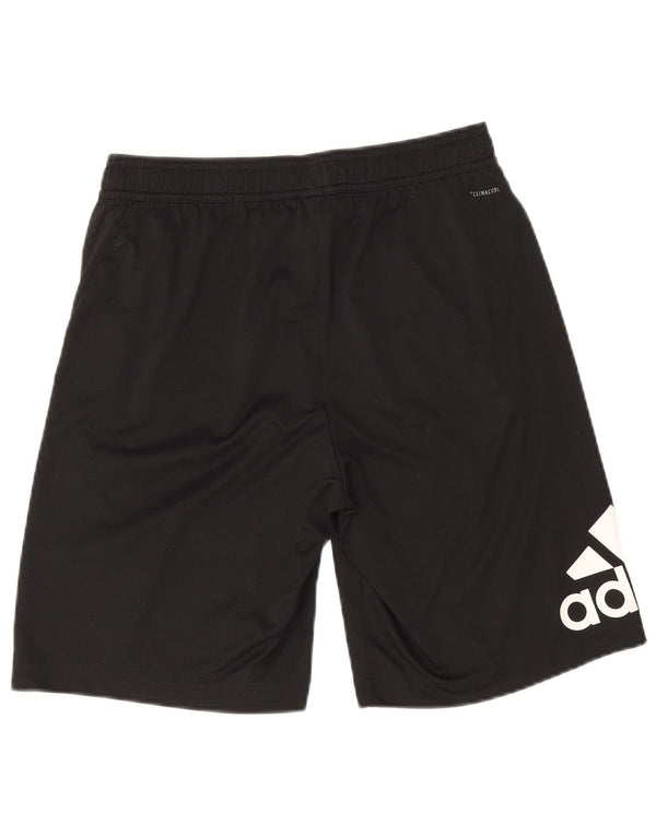 Adidas Boys Climacool Graphic Sport σορτς 15-16 ετών XL μαύρο πολυεστέρα