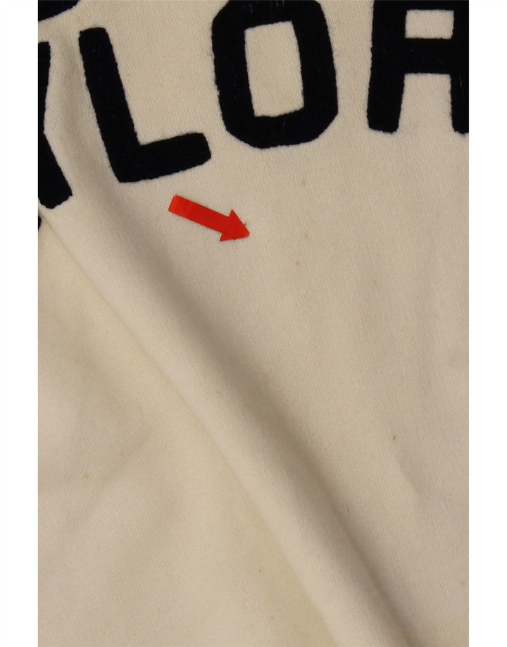 Ανδρική γραφική φούτερ Converse Chuck Taylor Jumper 2XL White Colourblock