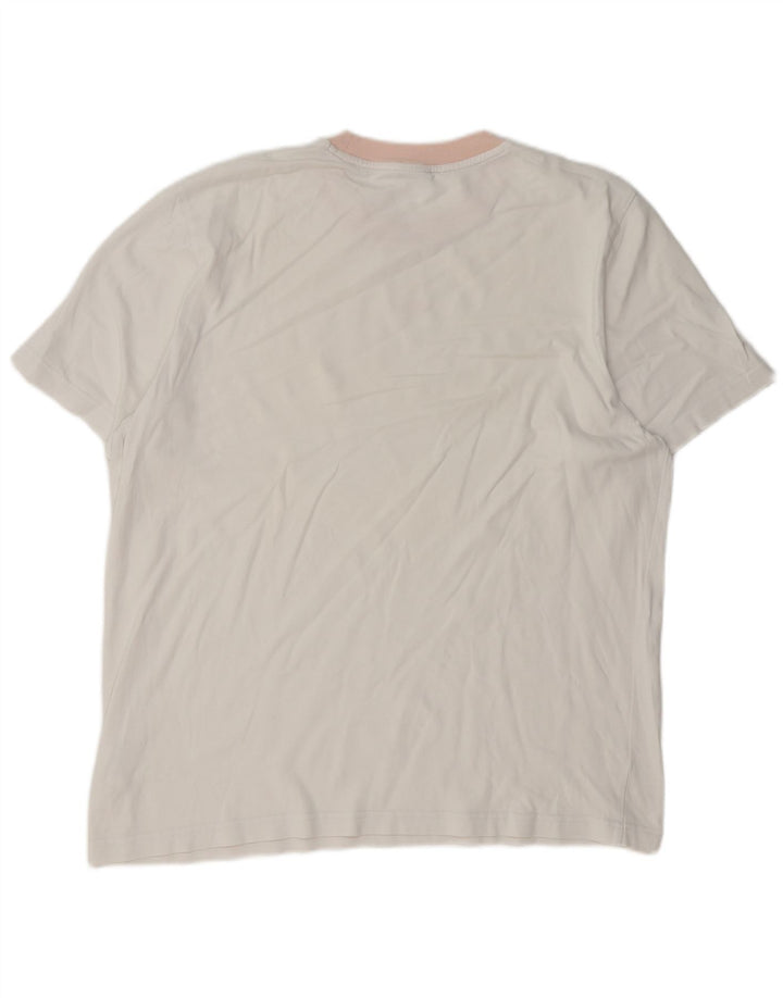 Ανδρικό T-Shirt PUMA Top μεγάλο λευκό βαμβακερό