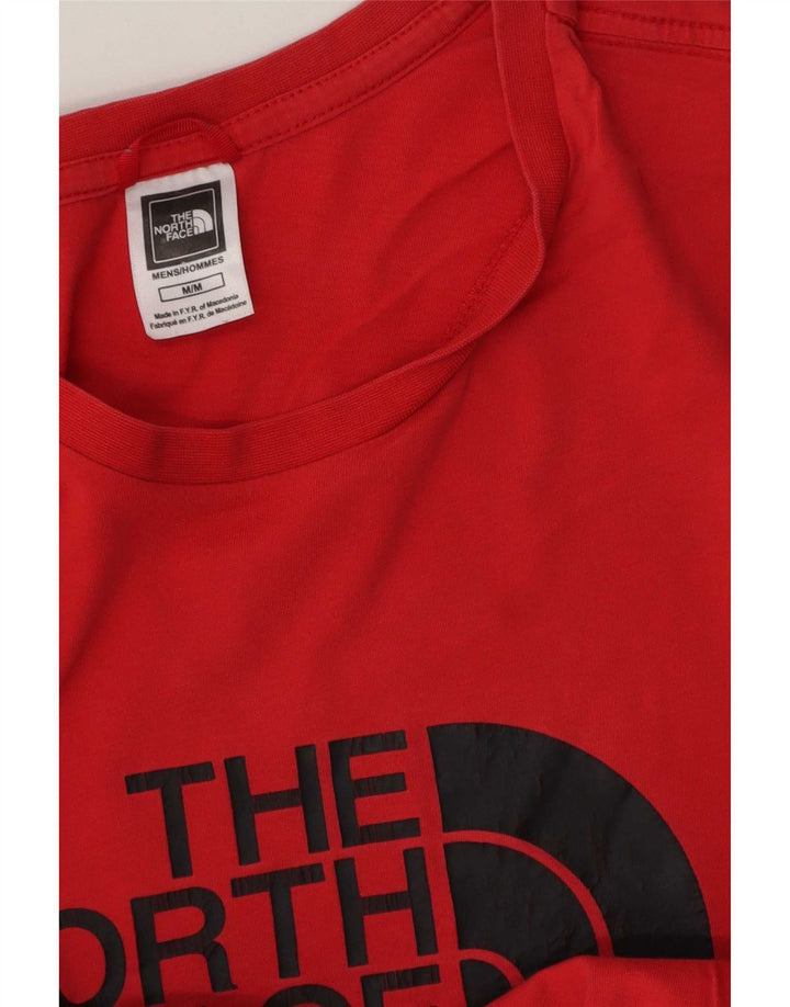 Ανδρικό γραφικό T-Shirt North Face Top Medium Red
