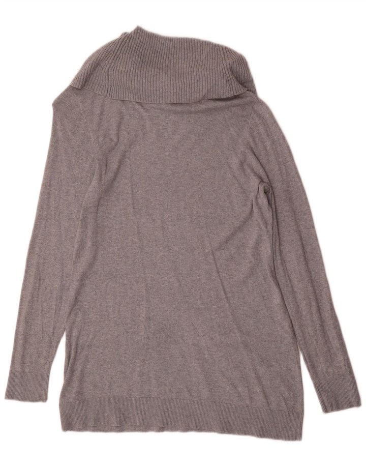 Michael Kors Γυναικείο πουλόβερ με ρολό λαιμόκοψη UK 16 Large Grey Flecked