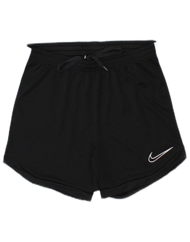 Γυναικείο αθλητικό σορτς Nike Dri Fit UK 6 XS μαύρο πολυεστέρα