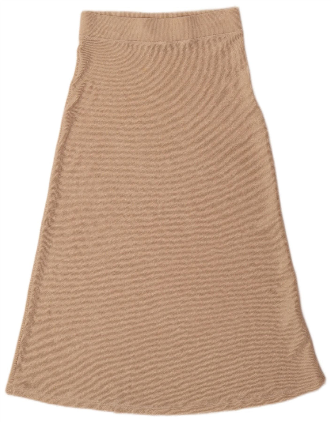 Zara Γυναικεία Ψηλόμεση A-Line φούστα Medium W28 Beige Polyester