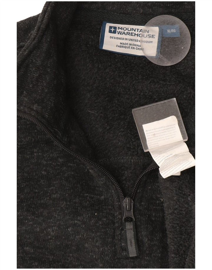 Ανδρικό φούτερ με φερμουάρ Mountain Warehouse Jumper XL Grey Flecked