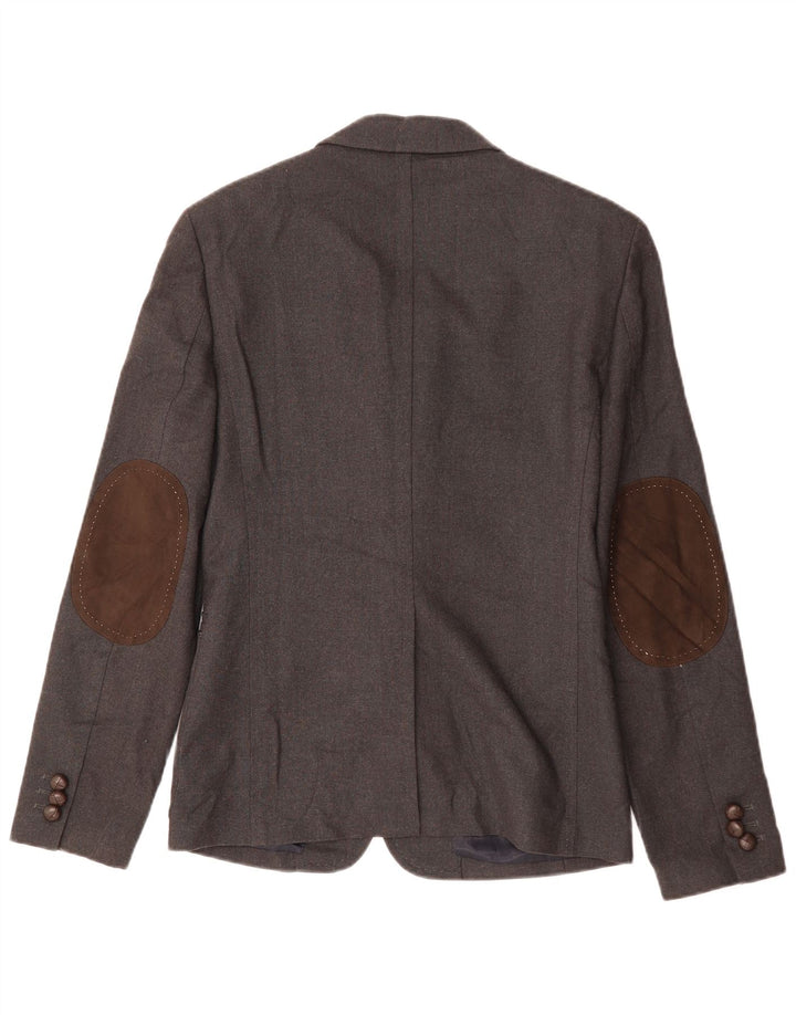 ZARA Ανδρικό τζάκετ μπλέιζερ με 3 κουμπιά EU 48 Medium Grey Polyester