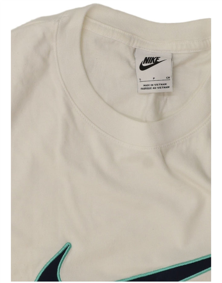 Ανδρικό γραφικό μπλουζάκι Nike, μικρό λευκό