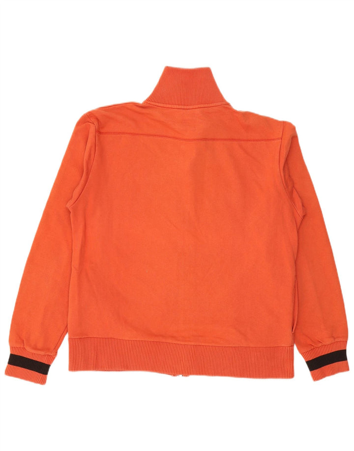 Γυναικεία αθλητική φόρμα γραφικών LEE Top Jacket UK 18 XL Orange Cotton