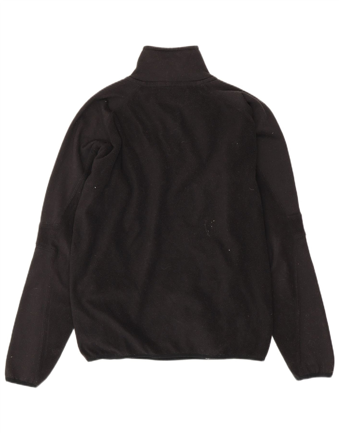 KAPPA Ανδρικό φερμουάρ Fleece Jumper Μαύρο Πολυεστέρας