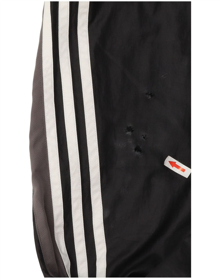Ανδρική αθλητική φόρμα Adidas Παντελόνι μεσαίου μαύρου χρώματος πολυεστέρας