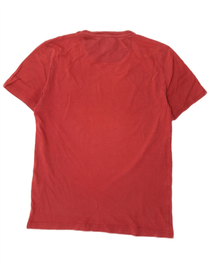 Ανδρικό T-Shirt Lyle & Scott Top Μεσαίο κόκκινο βαμβακερό
