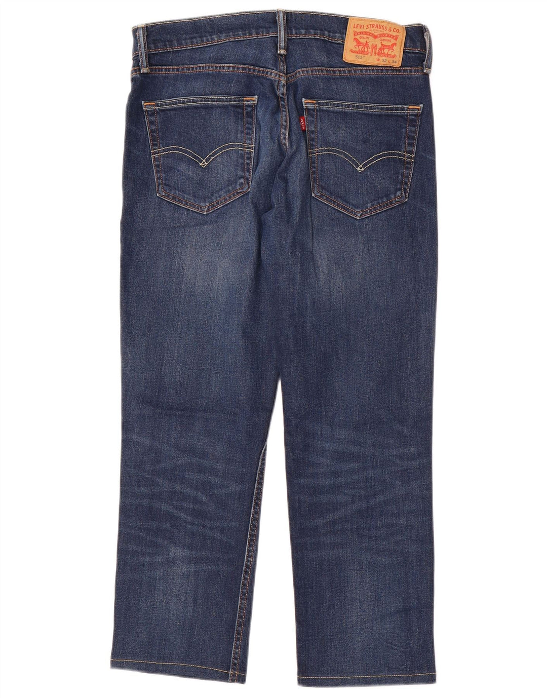 Levi's Mens 511 Slim Jeans W32 L26 Blue Cotton