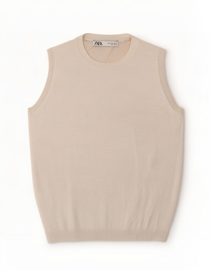 Zara Γυναικείο Γιλέκο Τοπ UK 8 Small White